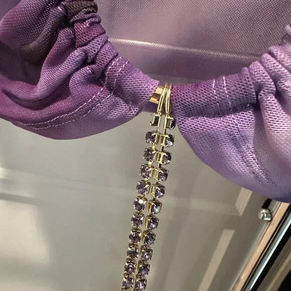 Cult Gaia x Bratz Set – Nevra Top & Meygan Skirt in Grape Dusty Dye NWT, Size XS